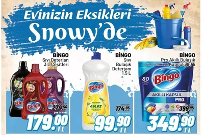Bi̇Ngo Sıvı Deterjan 3 L Çeşitleri