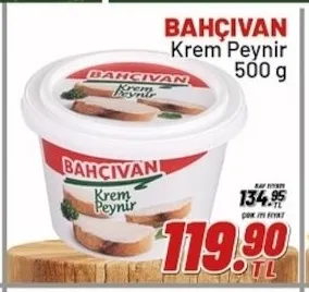 Bahçıvan Krem Peynir 500 G