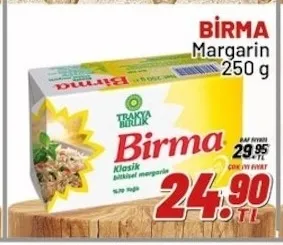 Birma Margarin 250 G