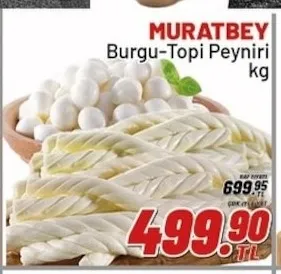 Muratbey Burgu-Topi Peyniri Kg