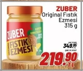 Zuber Original Fıstık Ezmesi 315 G