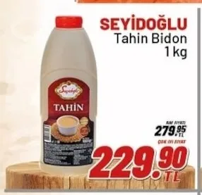 Seyi̇Doğlu Tahin Bidon 1 Kg