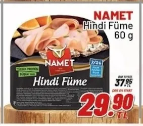 Namet Hindi Füme 60 G