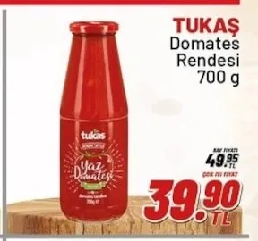 Tukaş Domates Rendesi 700 G