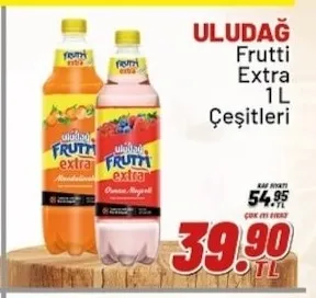 Uludağ Frutti Extra 1 L Çeşitleri