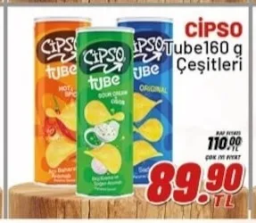 Cipso Tube 160 G Çeşitleri