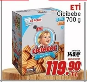 Eti Cicibebe 700 G
