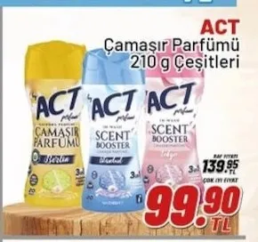 Act Çamaşır Parfümü 210 G Çeşitleri