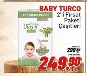 Baby Turco 2'Li Fırsat Paketi Çeşitleri