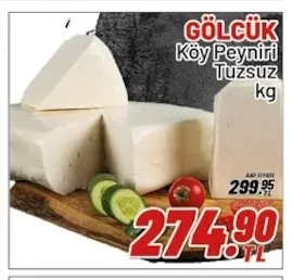 Gölcük Köy Peyniri Tuzsuz Kg