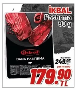 İkbal Pastırma 90 G