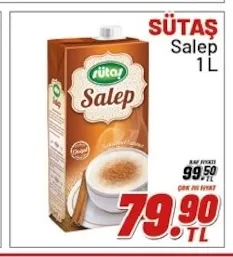 Sütaş Salep 1 L
