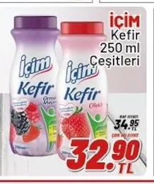 Içim Kefir 250 Ml Çeşitleri