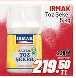 Irmak Toz Şeker 5 Kg