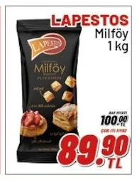 Lapestos Milföy 1 Kg