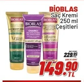 Bioblas Saç Kremi 250 Ml Çeşitleri