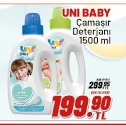 Uni Baby Çamaşır Deterjanı 1500 Ml