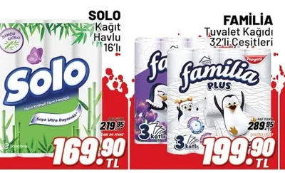 Solo Kağıt Havlu 16'Lı