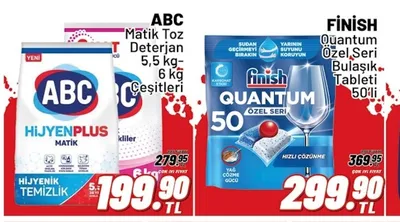 Abc Matik Toz Deterjan 5,5 Kg-6 Kg Çeşitleri
