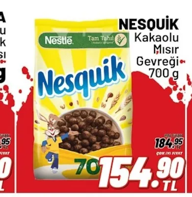 Nesquik Kakaolu Mısır Gevreği 700 G