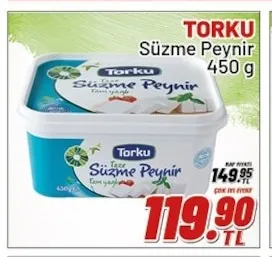 Torku Süzme Peynir 450 G