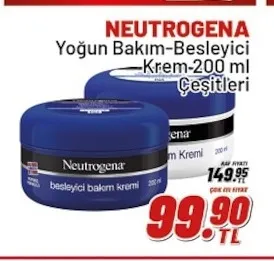 Neutrogena Yoğun Bakım-Besleyici Krem 200 Ml