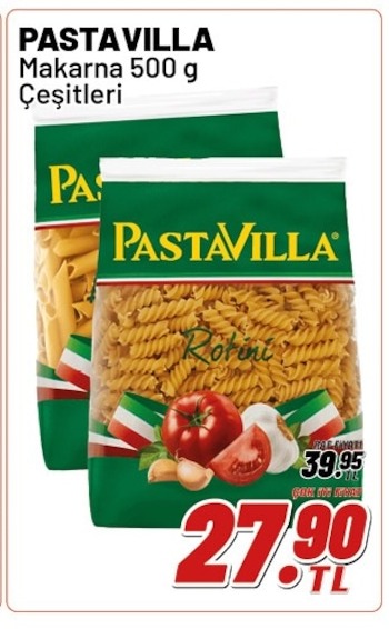 Pastavilla Makarna 500 G Çeşitleri