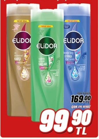 Elidor Şampuan 400Ml