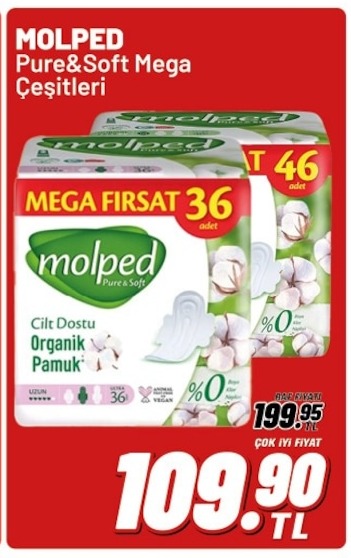 Molped Pure&Soft Mega Çeşitleri
