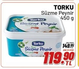 Torku Süzme Peynir 450 G