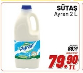 Sütaş Ayran 2 L