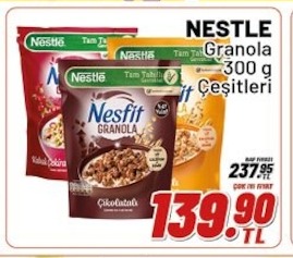 Nestle Granola 300 G Çeşitleri