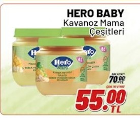 Hero Baby Kavanoz Mama Çeşitleri