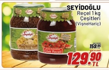 Seyidoğlu Reçel 1 Kg Çeşitleri