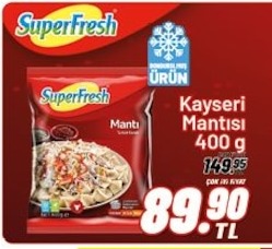 Superfresh Kayseri Mantısı 400 G