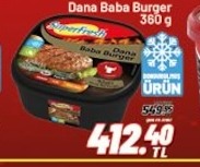 Superfresh Dana Baba Burger 360 G