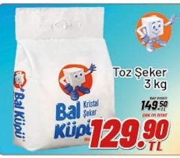 Bal Küpü Toz Şeker 3 Kg