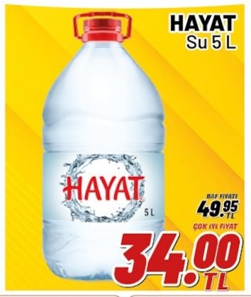 Hayat Su 5 L