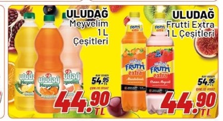 Uludağ Meyvelim 1 L