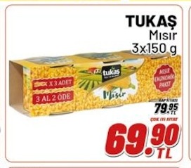 Tukaş Mısır 3X150 G
