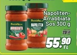 Pastavilla Napoliten Arrabbiata Sos 300 G