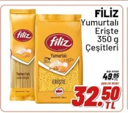 Filiz Yumurtalı Erişte 350 G