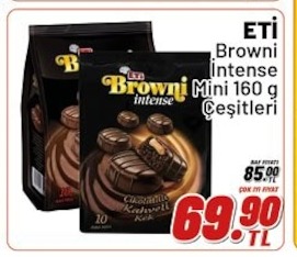 Eti Browni Intense Mini 160 G Çeşitleri