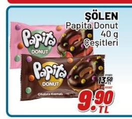 Şölen Papita Donut 40 G Çeşitleri