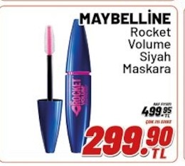 Maybelline Rocket Volume Siyah Maskara