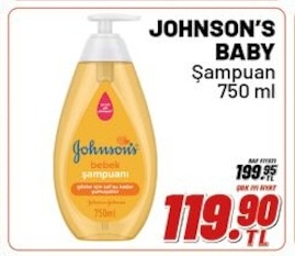 Johnson'S Baby Şampuan 750 Ml
