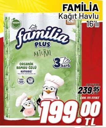 Familia Kağıt Havlu 16'Lı