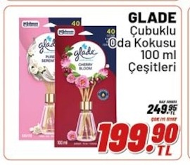 Glade Çubuklu Oda Kokusu 100 Ml Çeşitleri