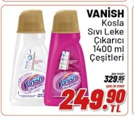 Vanish Kosla Sıvı Leke Çıkarıcı 1400 Ml Çeşitleri