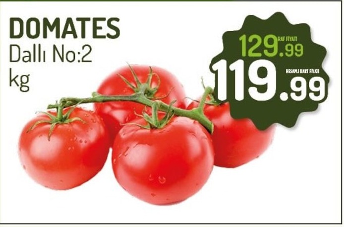 Domates Dallı No:2 Kg